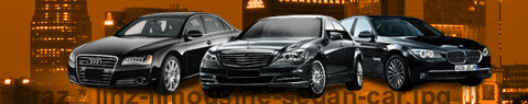 Private transfer from Graz to Linz with Sedan Limousine