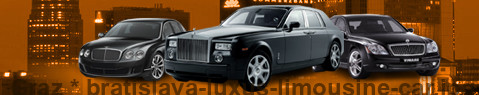 Private transfer from Graz to Bratislava with Luxury limousine