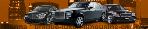 Private transfer from Vienna to Prague with Luxury limousine