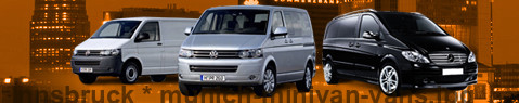 Private transfer from Innsbruck to Munich with Minivan