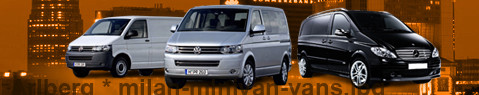 Private transfer from Arlberg to Milan with Minivan