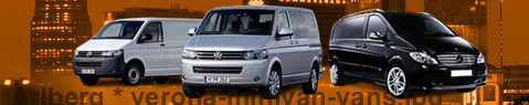 Private transfer from Arlberg to Verona with Minivan