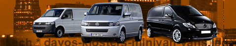 Private transfer from Lech to Davos with Minivan