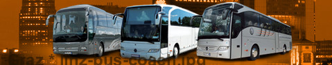 Privat Transfer von Graz nach Linz mit Reisebus (Reisecar)