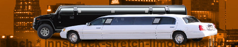 Transfert privé de Lech à Innsbruck avec Stretch Limousine