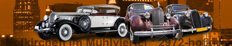 Vintage car Hofkirchen im Mühlviertel | classic car hire | Limousine Center Österreich