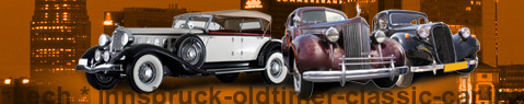 Private transfer from Lech to Innsbruck with Vintage/classic car