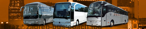 Privat Transfer von Graz nach Zagreb mit Reisebus (Reisecar)