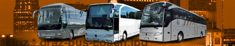 Transfert privé de Linz à Graz avec Autocar (Autobus)
