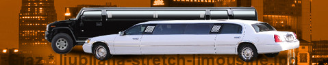 Transfert privé de Graz à Ljubljana avec Stretch Limousine