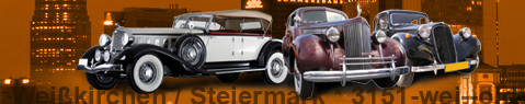 Vintage car Weißkirchen / Steiermark | classic car hire | Limousine Center Österreich
