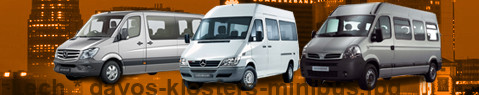 Private transfer from Lech to Davos with Minibus